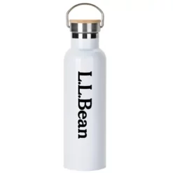 Promotional 20 Oz Stainless Steel Water Bottle With Screw-on Bamboo Lid -cup shop v6 92