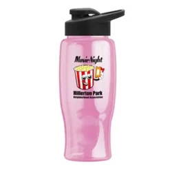 Promotional Poly-Pure - 27 Oz Bottle - Drink-Thru Lid - Digital -cup shop v7 153