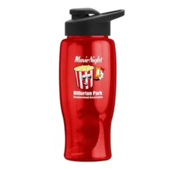 Promotional Poly-Pure - 27 Oz Bottle - Drink-Thru Lid - Digital -cup shop v7 154