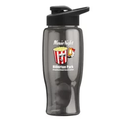 Promotional Poly-Pure - 27 Oz Bottle - Drink-Thru Lid - Digital -cup shop v7 155