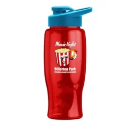 Promotional Poly-Pure - 27 Oz Bottle - Drink-Thru Lid - Digital -cup shop v7 165
