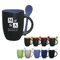 Promotional Printed Spooner Mug - 12 Oz
