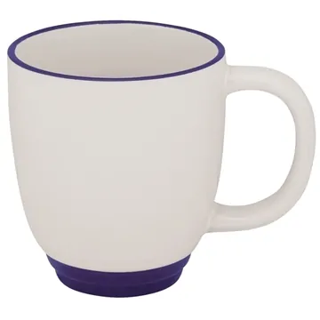 Bic Promotional 14 Oz Two-Tone C-Handle Glossy Ceramic Bistro Coffee Mug 5 Bic Promotional 14 Oz Two-Tone C-Handle Glossy Ceramic Bistro Coffee Mug - Image 3