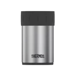 Promotional 12 Oz Thermos® Double Wall Stainless Steel Can Insulator