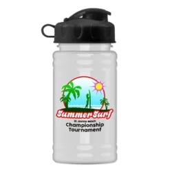 Promotional UpCycle Mini - 16 Oz RPET Sport Bottle With Flip Top Lid