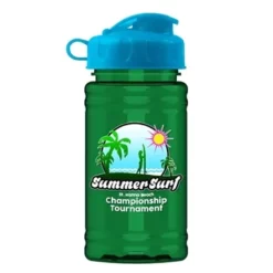 Promotional UpCycle Mini - 16 Oz RPET Sport Bottle With Flip Top Lid -cup shop v7 68