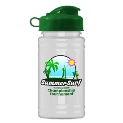 Promotional UpCycle Mini - 16 Oz RPET Sport Bottle With Flip Top Lid -cup shop v7 73