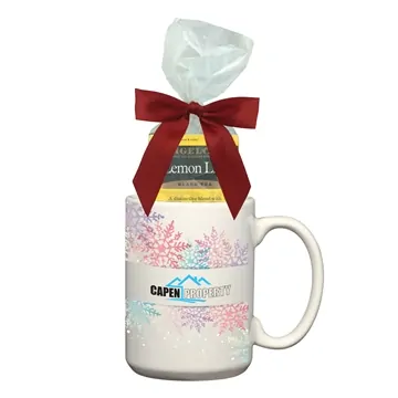 Promotional 15 Oz Full Color Mug With Four Assorted Tea Bags 3 Promotional 15 Oz Full Color Mug With Four Assorted Tea Bags