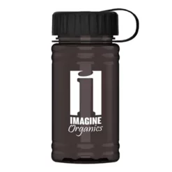 Promotional UpCycle - Mini 16 Oz RPET Sports Bottle With Tethered Lid -cup shop v8 40