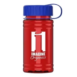 Promotional UpCycle - Mini 16 Oz RPET Sports Bottle With Tethered Lid -cup shop v8 47