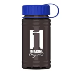 Promotional UpCycle - Mini 16 Oz RPET Sports Bottle With Tethered Lid -cup shop v8 48