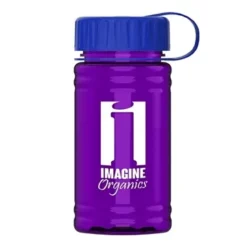 Promotional UpCycle - Mini 16 Oz RPET Sports Bottle With Tethered Lid -cup shop v8 49