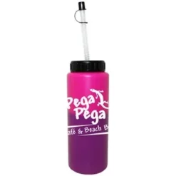 Promotional 32 Oz Mood Sports Bottle With Flexible Straw - BPA Free -cup shop v8 69