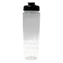 Promotional 24 Oz Poly-Saver PET Bottle With Flip Top Cap -cup shop v8 86