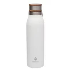 Promotional Manna™ 18 Oz Ascend Stainless Steel Water Bottle W/ Acacia Lid -cup shop v9 64